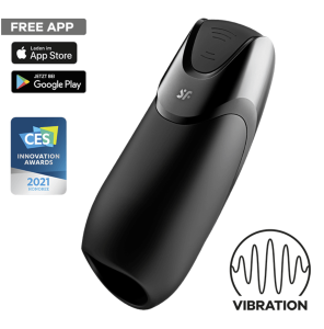 Satisfyer 'Men Vibration+ Connect App' Masturbator